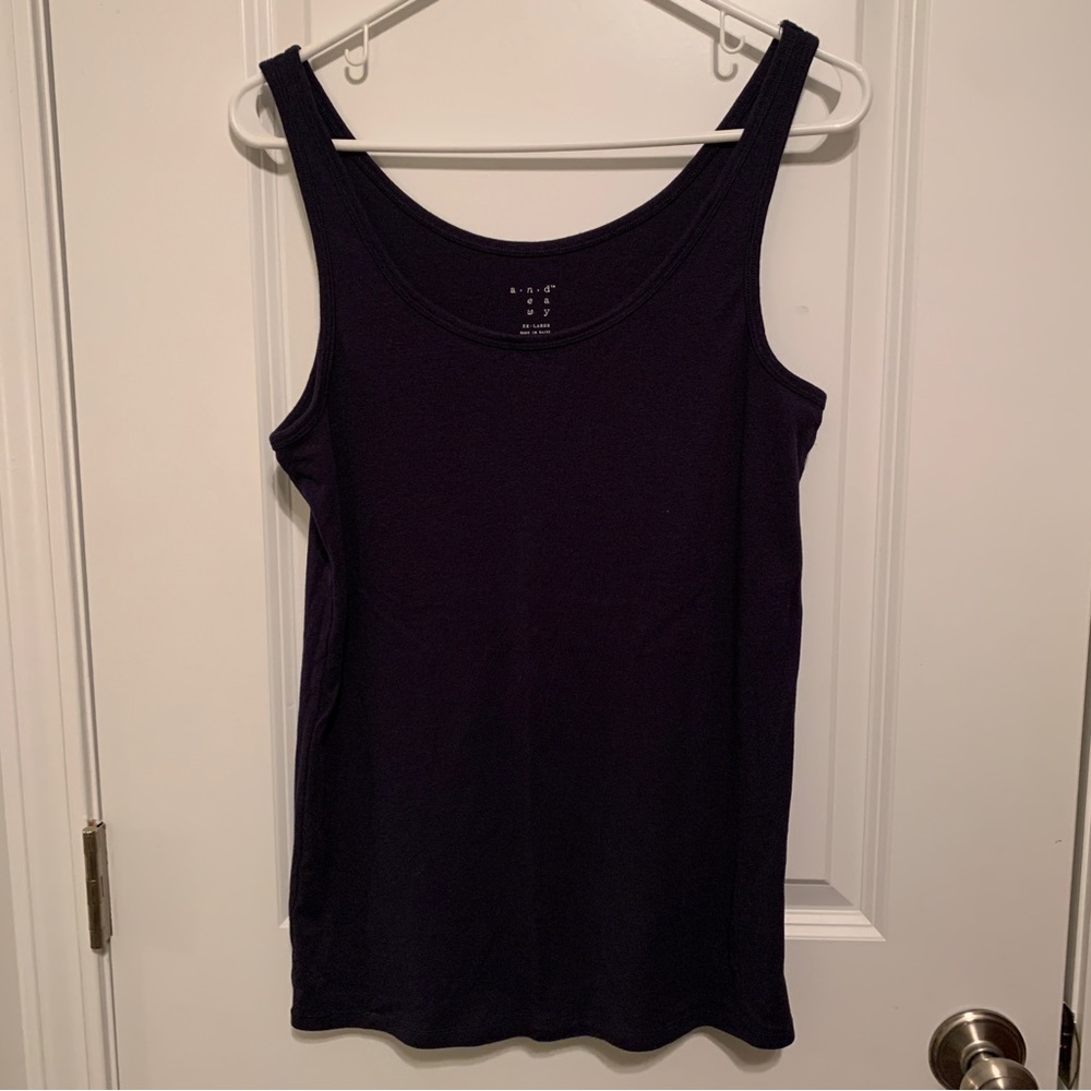 A New Day navy tank top XXL